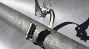 WIREX® RailHolder 2-row AISI 316 double-headed