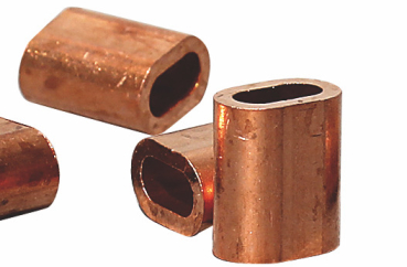 Kupferhülsen für 2,5 mm Rahmenseil