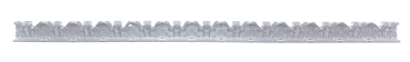 Fix-a-Net Netzschiene transparent SMALL f. 19/19 Netze