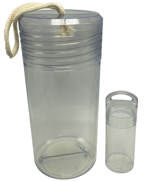 PVC screw bottle large